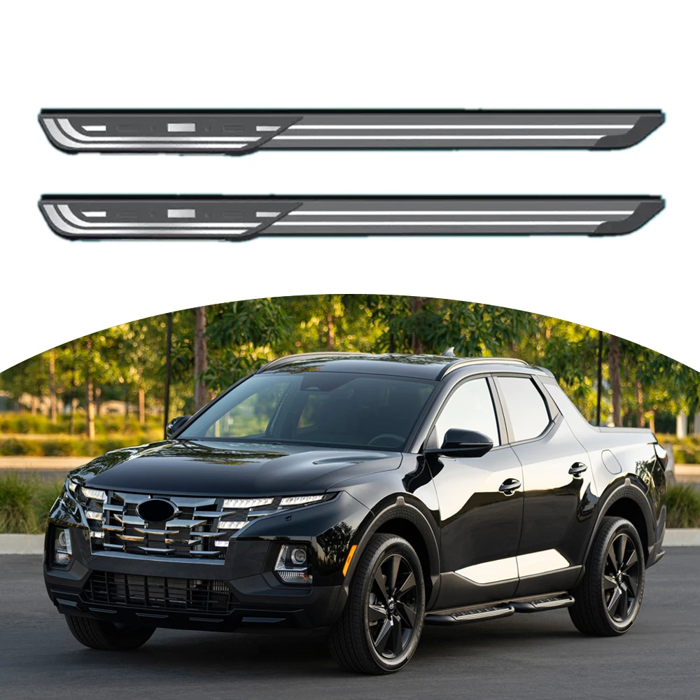 

Fits Hyundai Santa Cruz 2022 2023 2024 Running board nerf bar side step