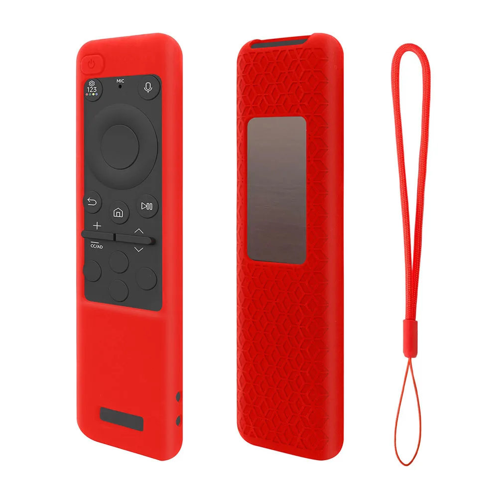 Silicone Remote Cover For Samsung TV Remote Control Protective Anti-Drop Dustproof Waterproof Shell For BN59-0143A