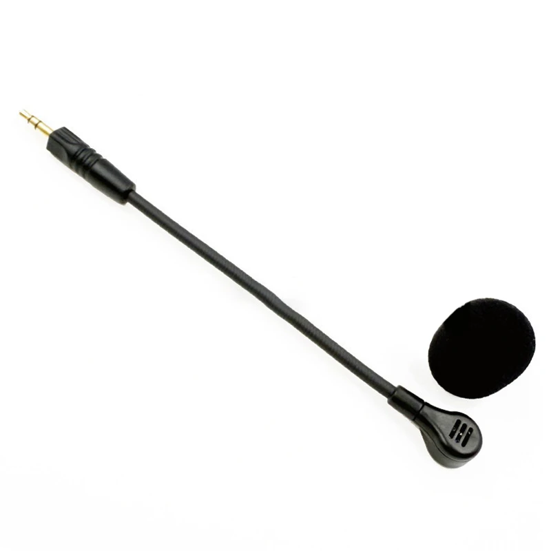 1Pcs Replacement 3.5mm Microphone For Havit H2002d Gaming Headset Mic E-sports Games Replacement Microphone For Havit H2002d
