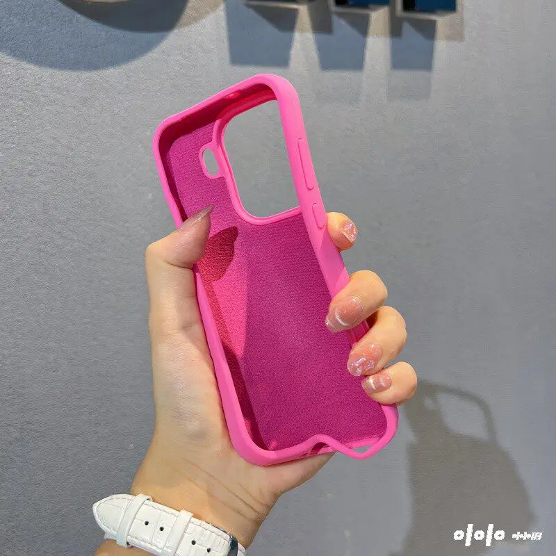 Fashionable Skin-friendly Liquid Silicone Shockproof Case - Anti-drop Cover