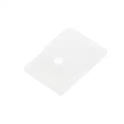 Frosted Desktop Storage Box - Transparent Dust - Proof Organizer for Office Supplies and Craft Stickers (Vertical Style)