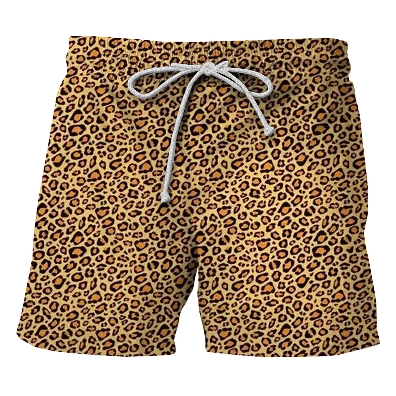 New Summer3D Print Leopard Beach Causal Clothing Fashion Men Women Shorts Plus Size S-7XL Streetwear Pants Cargo Shorts Men Tiki