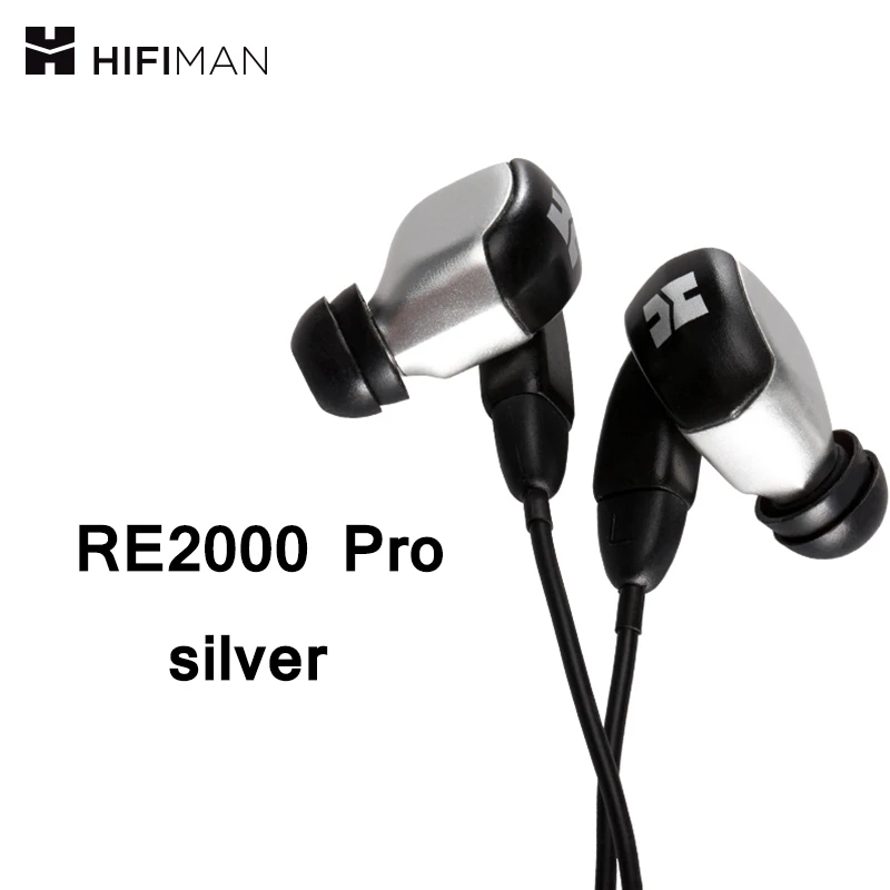 

Original HIFIMAN RE2000 Pro Silver Earphones Music Dynamic Earphones