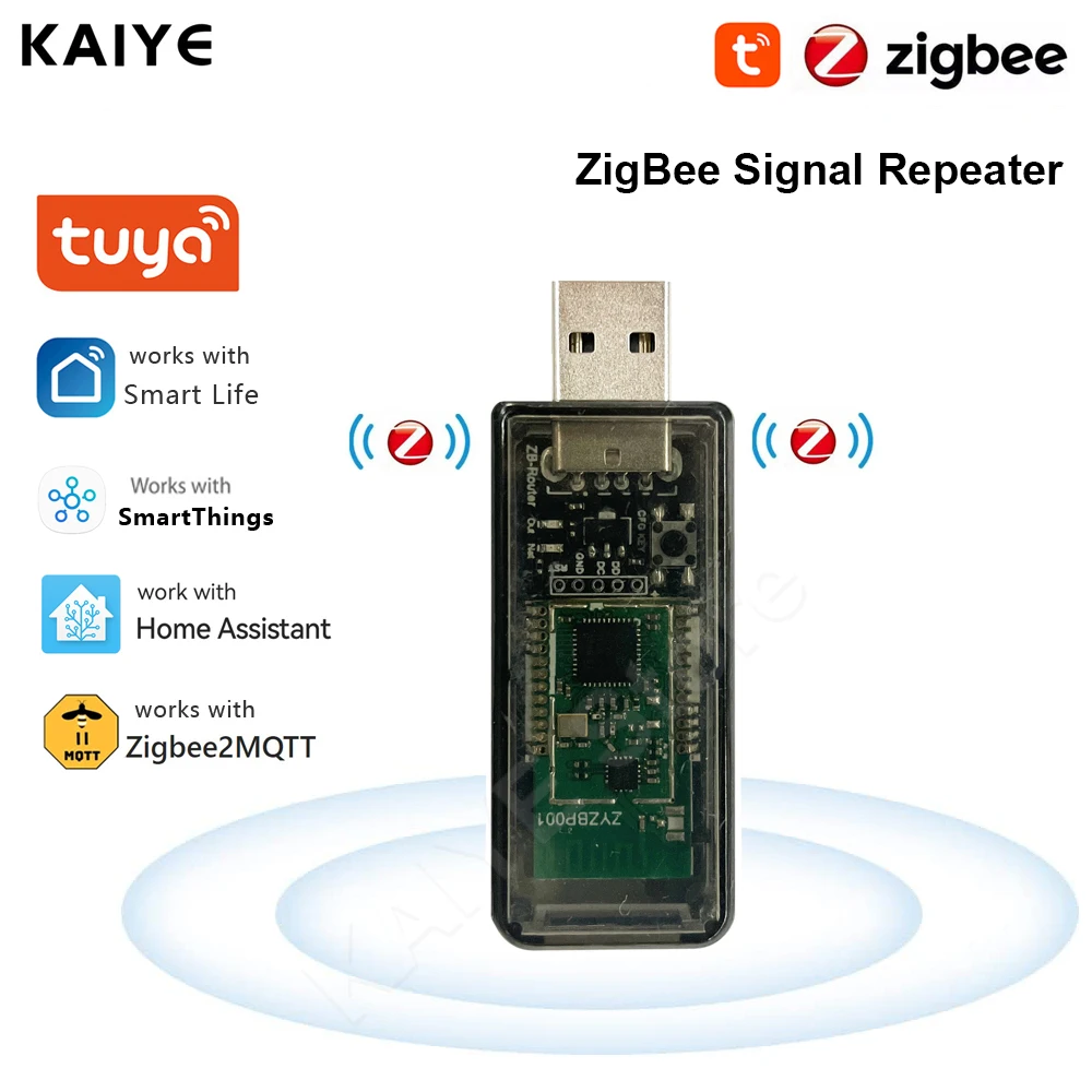 Tuya Zigbee 3.0 Amplificateur De Signal Répéteur Extension De Portée Usb  Contrôle Pour Smart Home App Life Zigbee2mqtt Appareils Mesh Home Assistant  Automation, Livraison Gratuite, Retours Gratuits