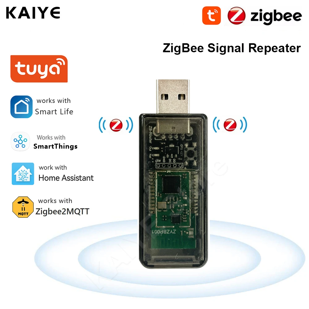 Zigbee 3.0 Signal Repeater USB Signal Amplifier Extender for Tuya