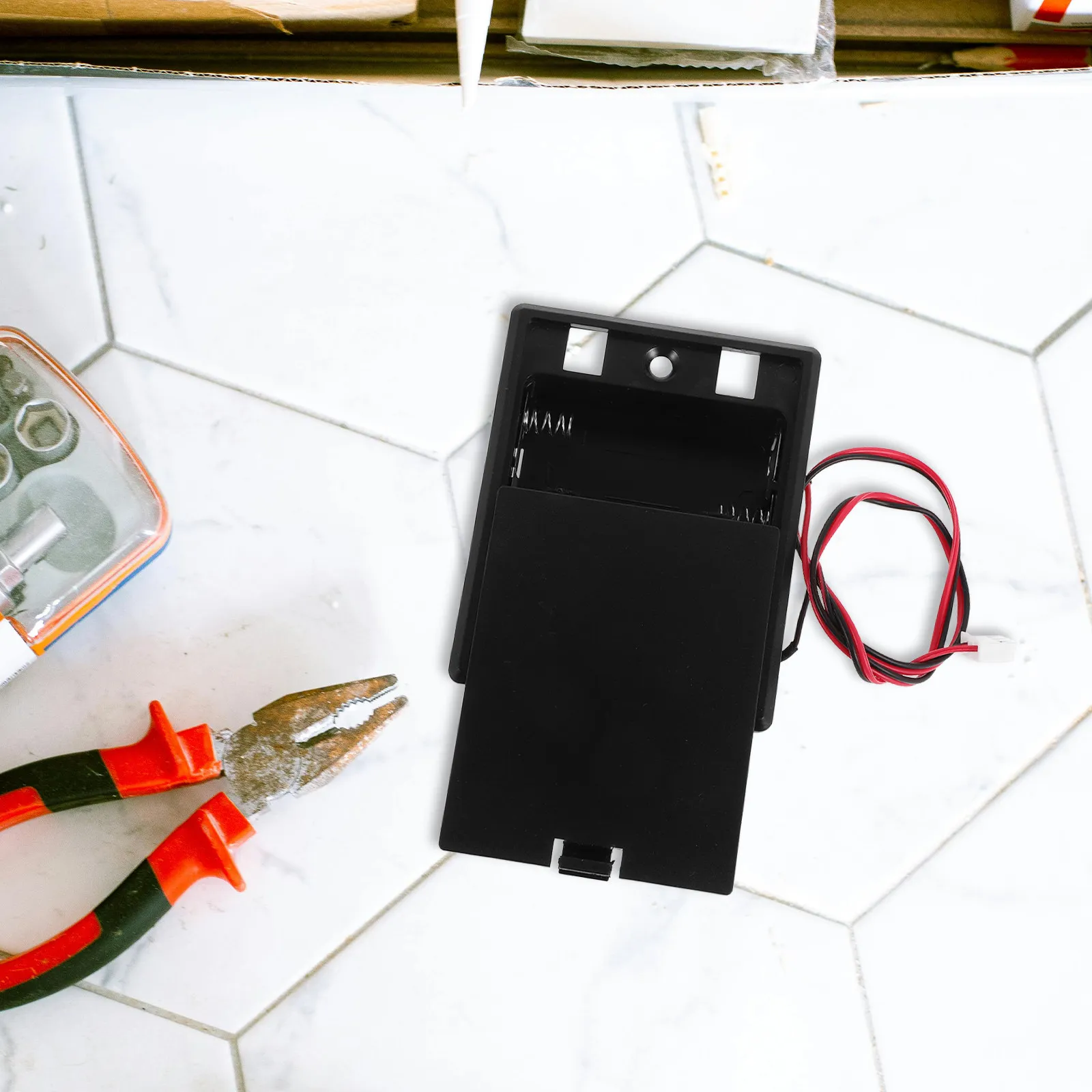 안전 금고 내부의 소형 플라스틱 Aa 홀더 기계식 금고용 교체 케이스 간편한 설치 범용 미니