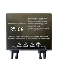 Optimiseur de puissance solaire ECGSOLAX 600W, entrée externe 7-60V, pour système de panneaux solaires Voltage-Li 4
