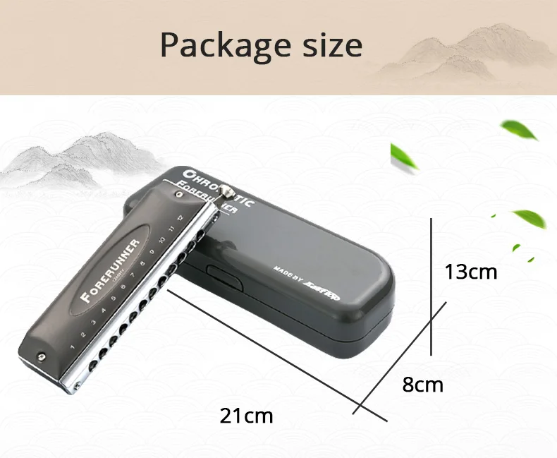 EASTTOP Harmonica Music Instruments Key of C 12 Holes 48 Tones Chromatic Instrumentos Musicales Chromatic Competitive chromatic harmonica mouth harp