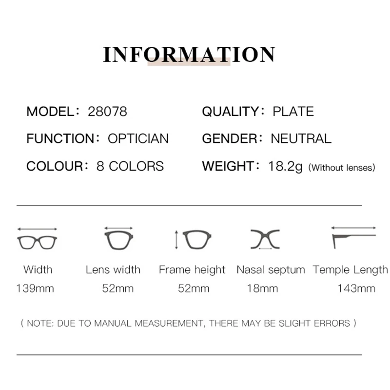 Cat Eye Glasses for Women Anti Blue Light Computer Eyewear