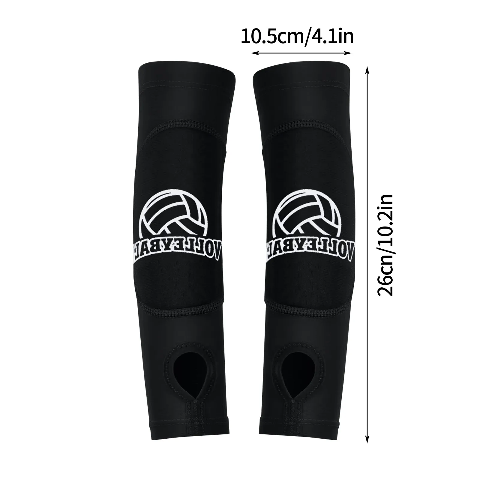 2 Pcs Volleyball Gloves Volleyball Arm Sleeves Forearm Sleeves Arm Pads For Teen Youth Wrist Guard Protective sleeves