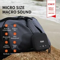Tribit StormBox Micro 2 Portable Bluetooth Speaker 90dB Loud Sound Deep Bass IP67 Waterproof Camp Small Speaker Built-in Strap - Image 2