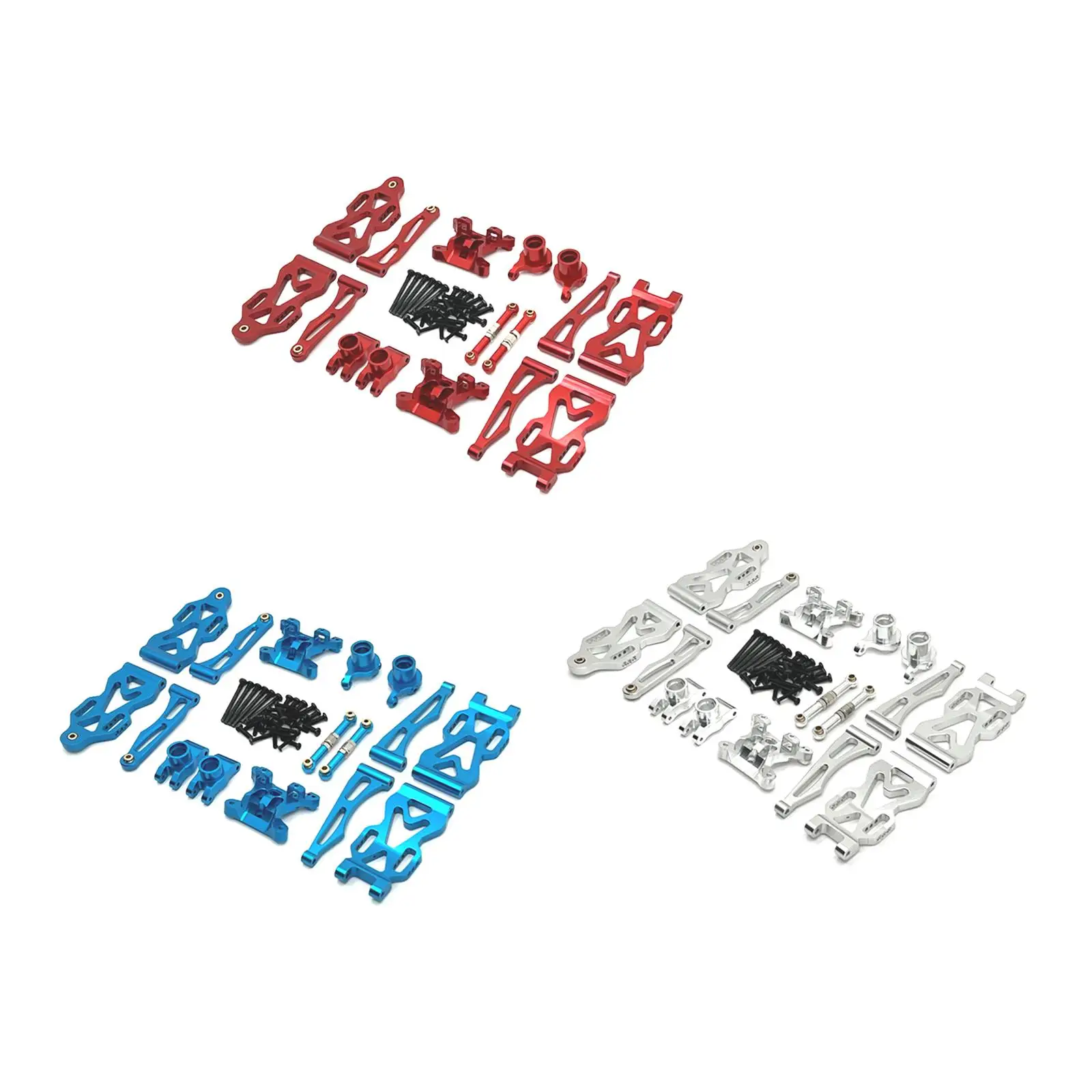 

RC Car Upgraded Metal Parts Upgrade Parts Spare Accessory Kits for Q130A C8805 16101 16102 16103 1/16 RC Car DIY Accessory