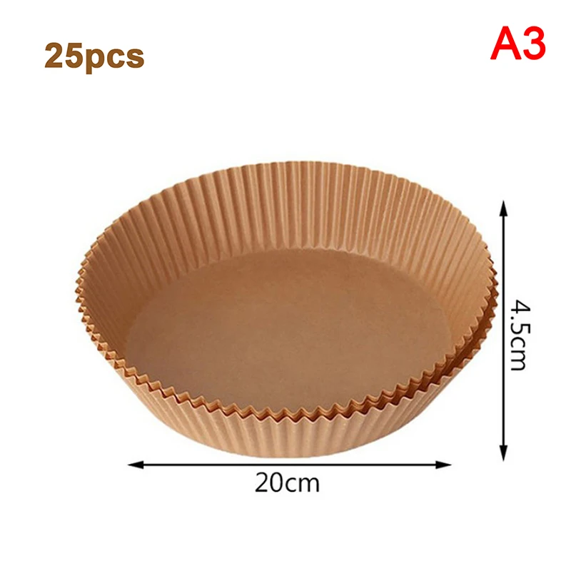 CARTA FORNO PER Friggitrice Ad Aria,150 PCS 19.5CM Carta Pergamena Perforata per EUR 12,98