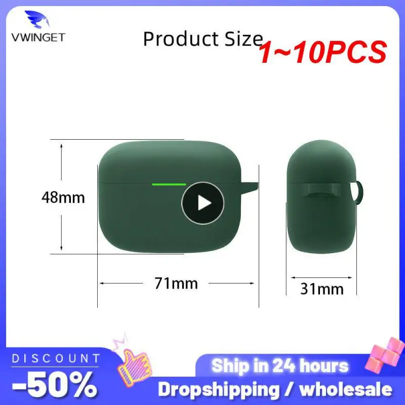 1 ~ 10 Pezzi Per Sony Linkbuds S Custodia In Silicone Custodia In Silicone Reversibile Per Pelle Morbida Antiurto Con Keychian Per Sony Linkbuds S Pro
