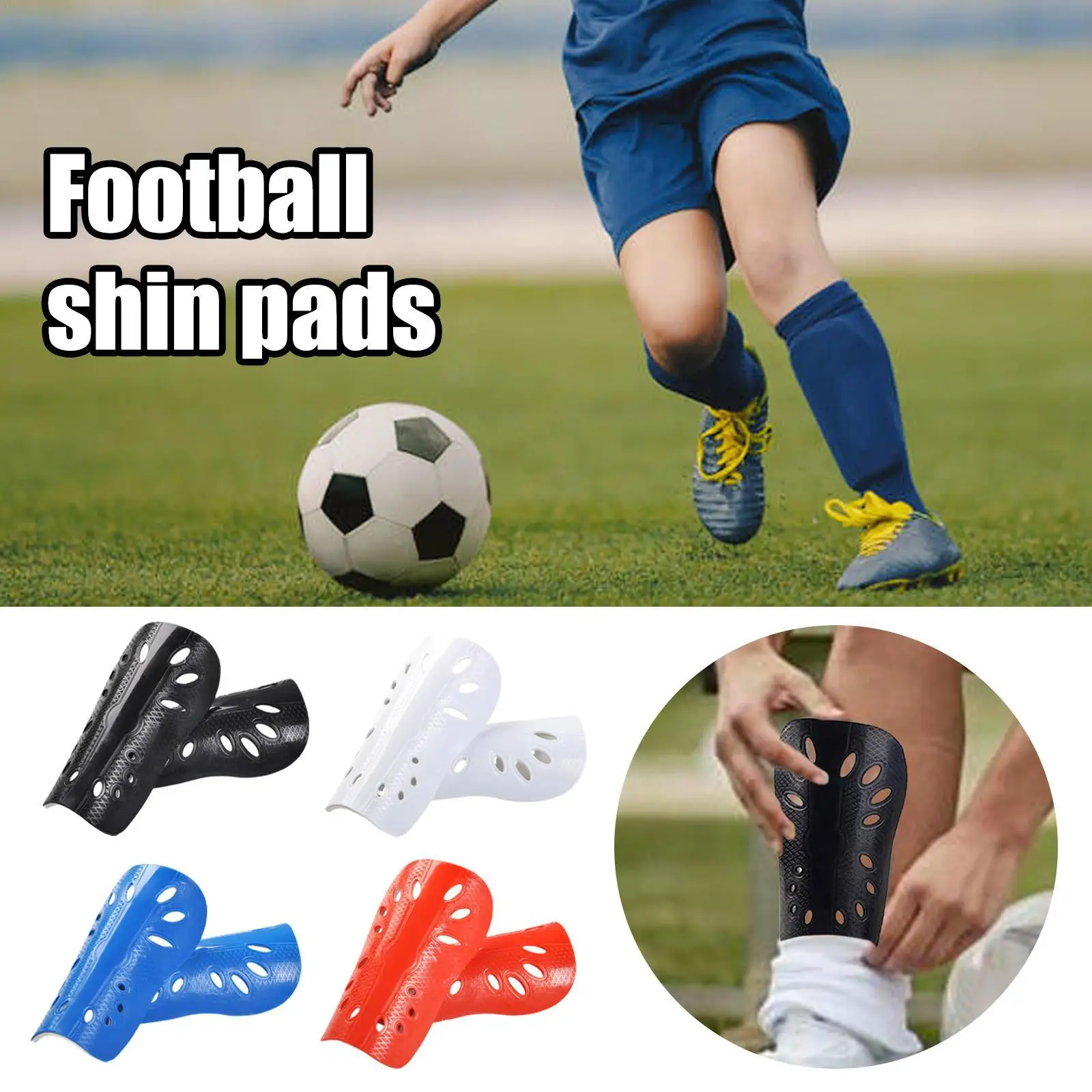 1 Pair of Mini Shin Guards for Adults/children Football Shin Guards  Insert-type Calf Guards Portable Espinilleras De Fútbol - AliExpress