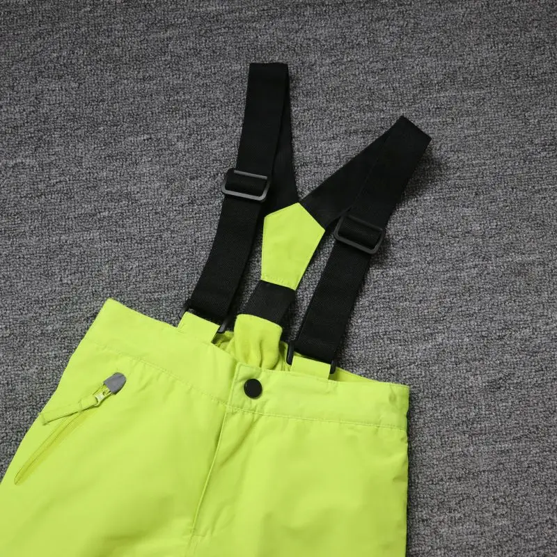 Children Girls Boys Skiing Pants Outdoor Sports Warm Snowsuit Kids Warm Pants