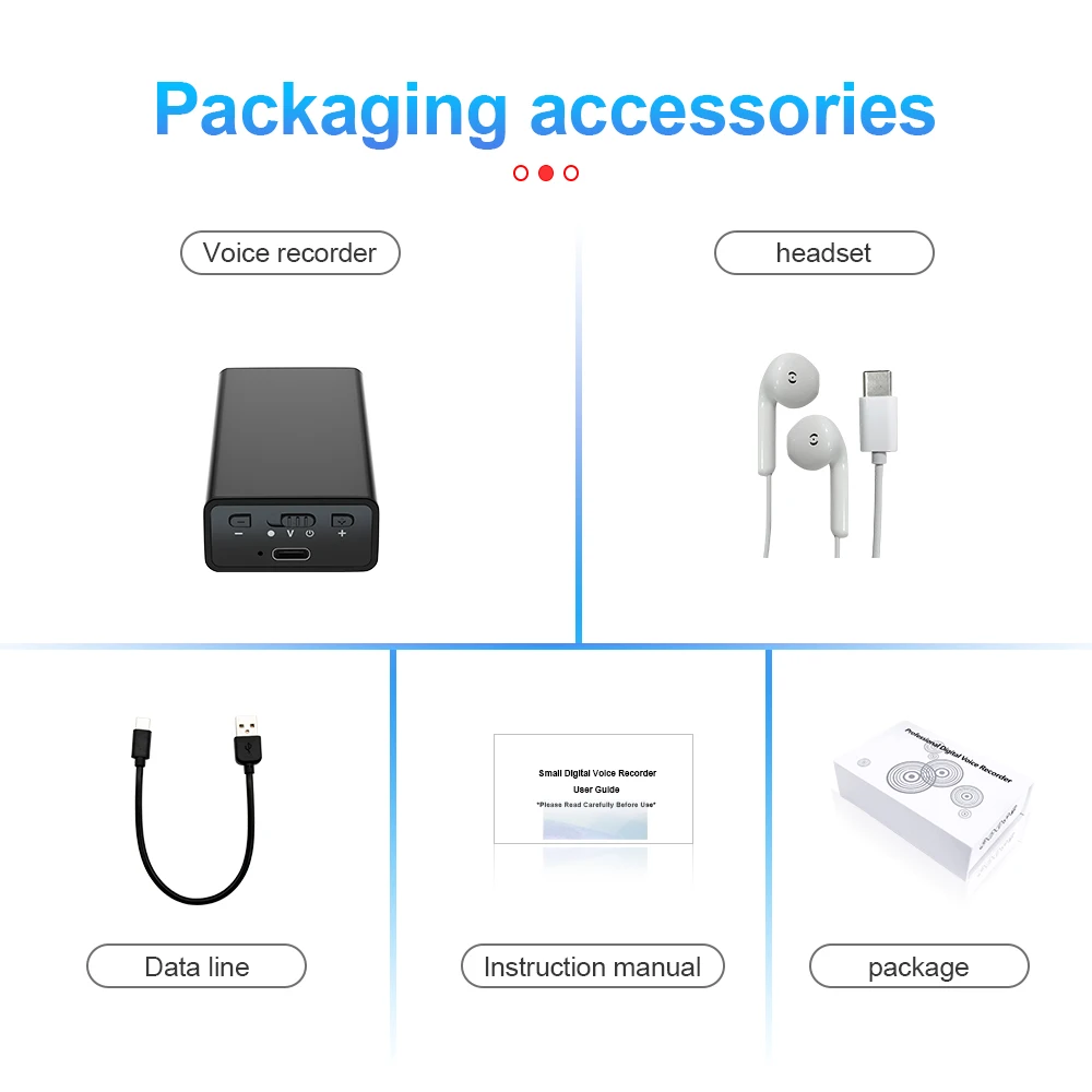 Dimenzije snimača vizualno