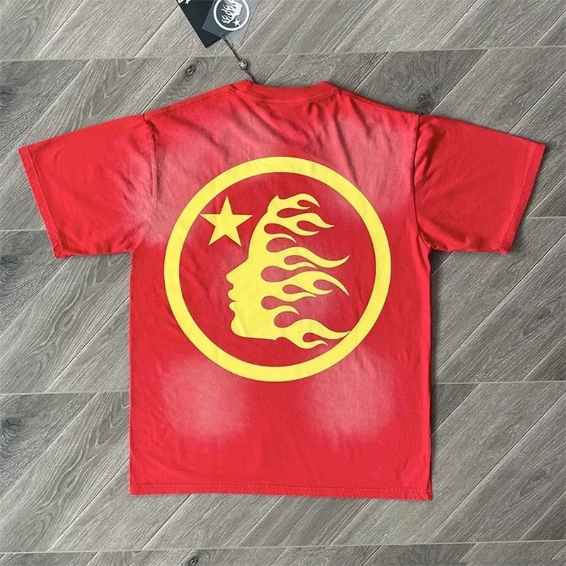 

Футболка 24ss оверсайз из чистого хлопка с принтом в виде животного