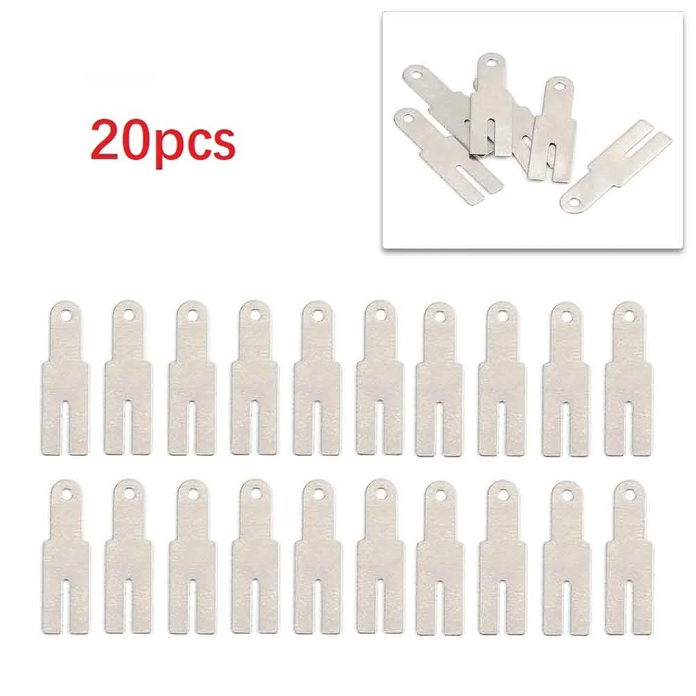 

Nickel Sheet Battery Connection 20pcs Battery Nickel Plated For Spot Welder High Tensile Tension Low Resistivity