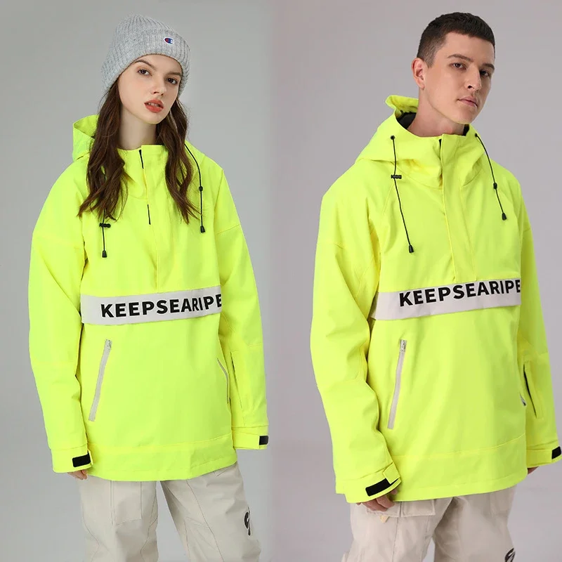 New Women Ski Suit Hoodie Outdoor Sports Snowboard Jackets Men Autumn Winter Tops Clothing Ski Jackets Windproof Waterproof Coat