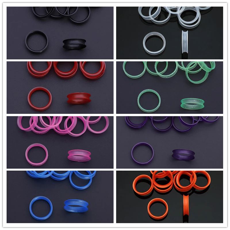 Description Picture 4 of item192pcs Plastic Rings for Hair Scissors Mix Sizes Hair Scissors Finger Rings Inserts Haircutting Styling Scissor Accessories