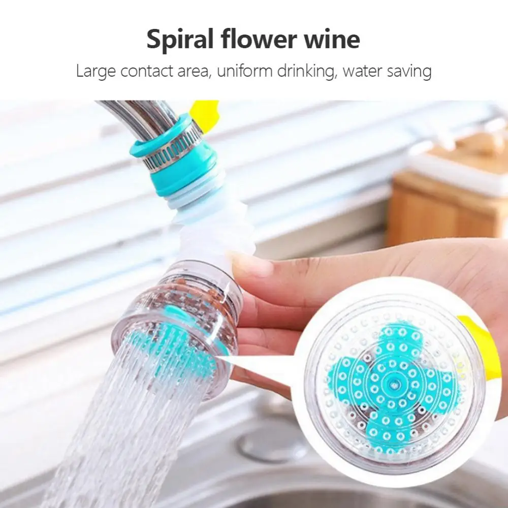 Description Picture 5 of itemKitchen Anti-Splashing Faucet Can Rotate Extend The Filter Home Universal Water Faucet Multifunction Wash Basin Shower Faucet