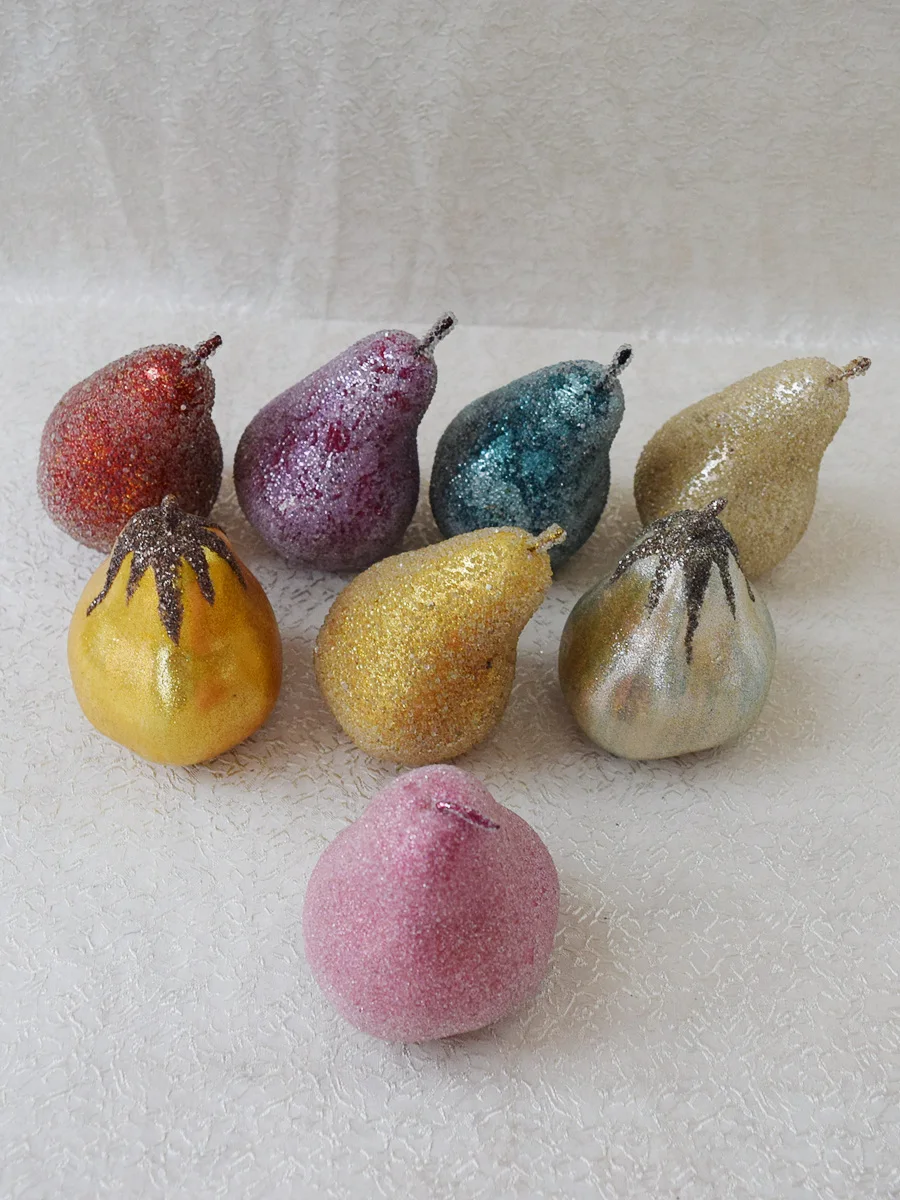 Artificial Pear ape Model Decorative Fruit Symbolizing Uni Ideal for owroom Display Home Decorations Chinese Sle