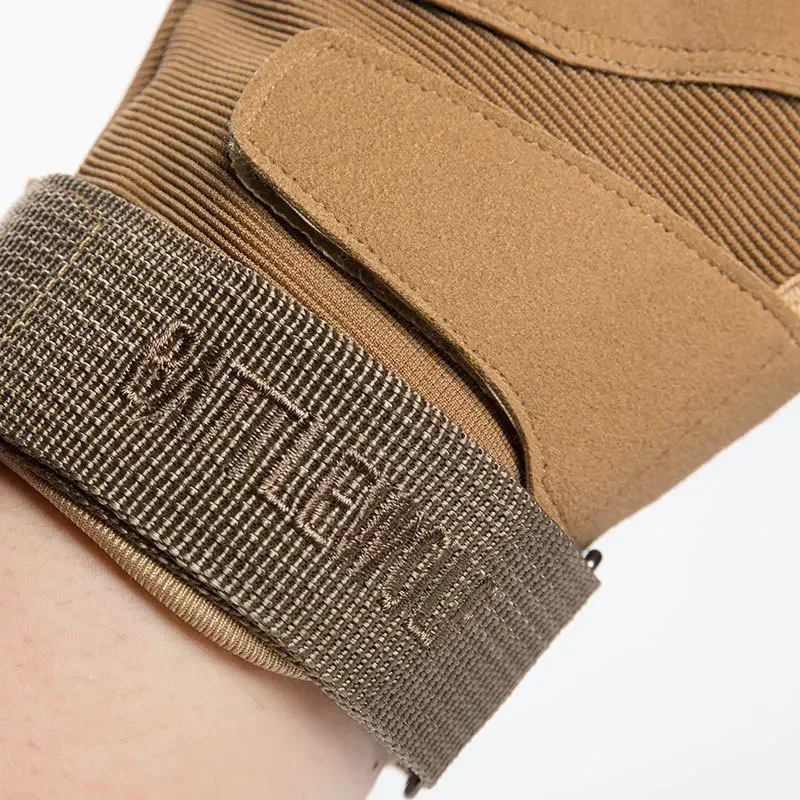 Non-slip Tactical Half Gloves Breathable Airsoft Sport Gloves Half Finger Men Women Combat Shooting Hunting Fitness Fingerless 4