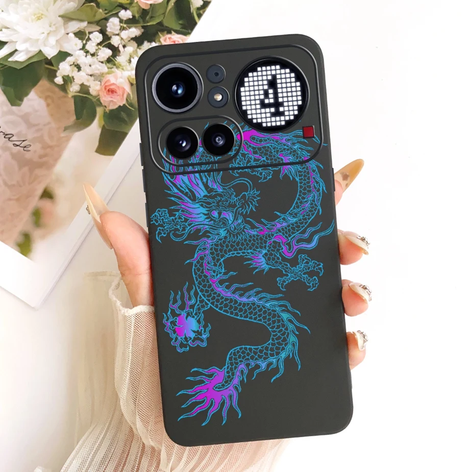 Cute Lucky Letters Fashion Cartoon Painted Cover Case