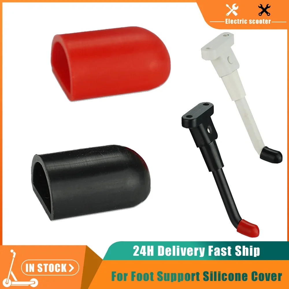 Fußstütze Ständer Silikon Schutzhülle für Xiaomi M365 Mi3 Pro Ninebot Max G30 Elektroroller Schutzhülle aus Gummi
