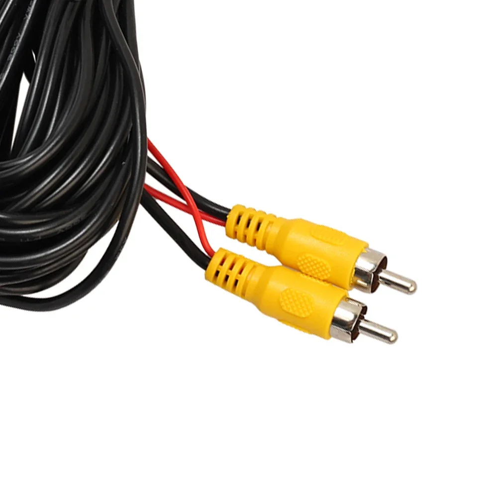 RCA 10M/12M/20M Video Cable For Car Rear View Camera Universal Wire with Detection Wire For Connecting Reverse Camera