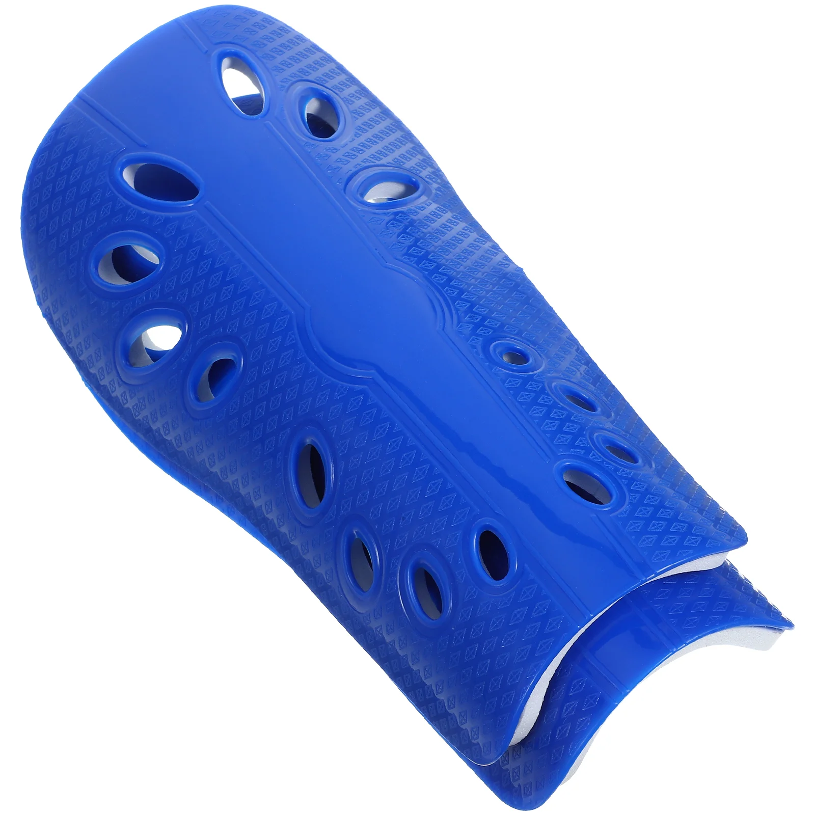 thumbnail image 1 of Equipo de seguridad para fútbol, protector de pantorrillas, protector de piernas transpirable, protectores blancos, 1 of 5