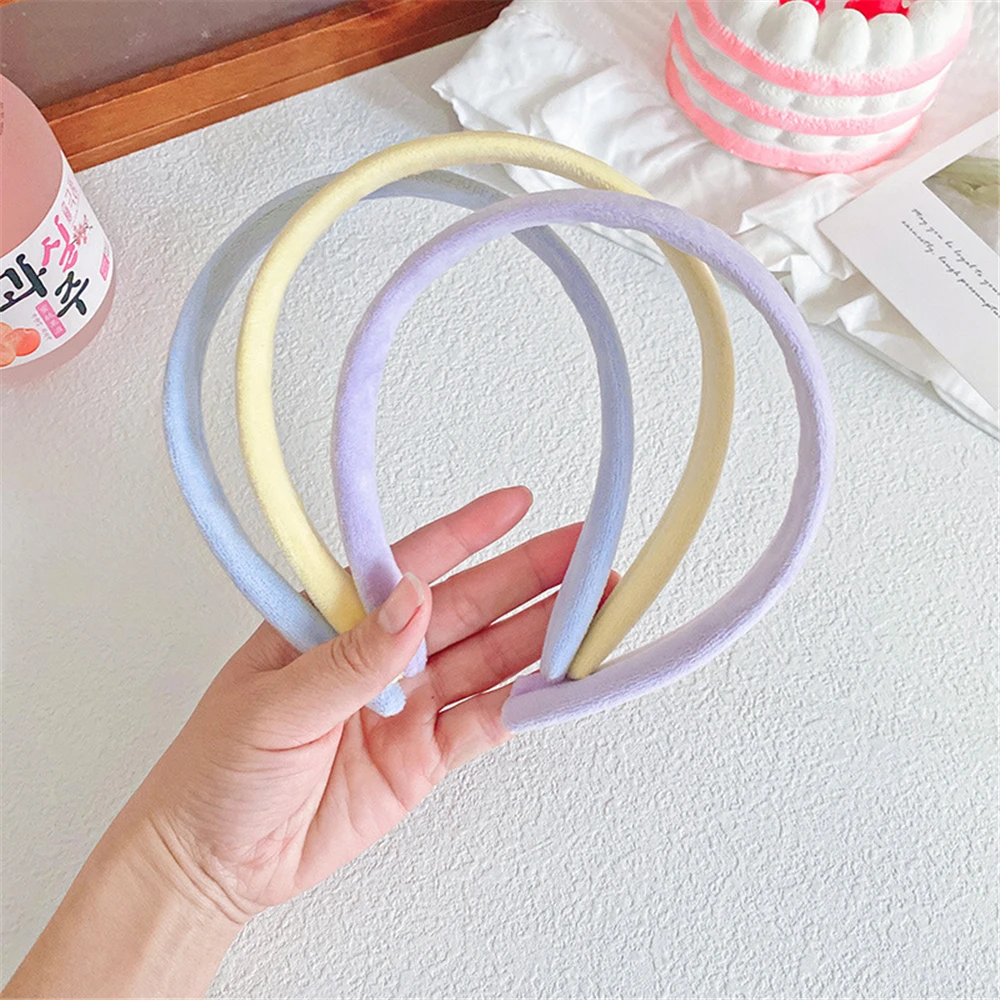 Hair Accessories Headband Korean Plush For Women Autumn Winter