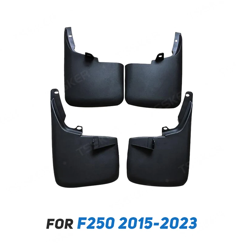 포드 F-150 F150 F250 2009-2024 2022 2023 F 150 스플래시 가드 펜더 머드플랩 앞뒤 머드가드 자동차 액세서리