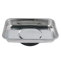 4 Inches Stainless Steel Magnet Trays Metal Parts & Tool Organization Durable 1