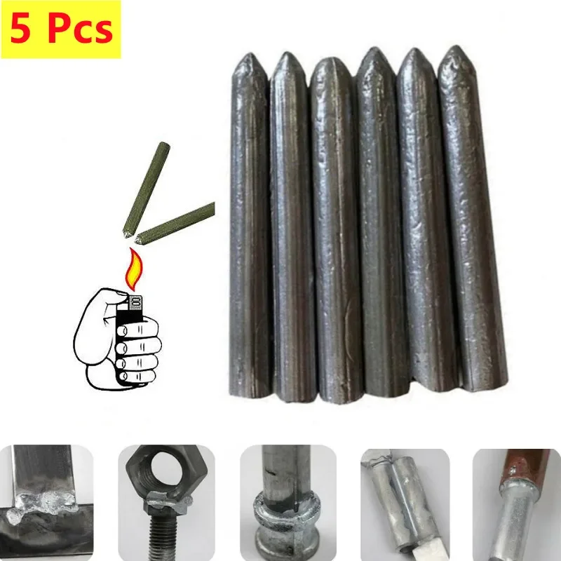 Low Temperature Easy Melt Aluminum Welding Rods Weld Bars Cored Wire 8cm for Soldering Aluminum No Need Solder Powder