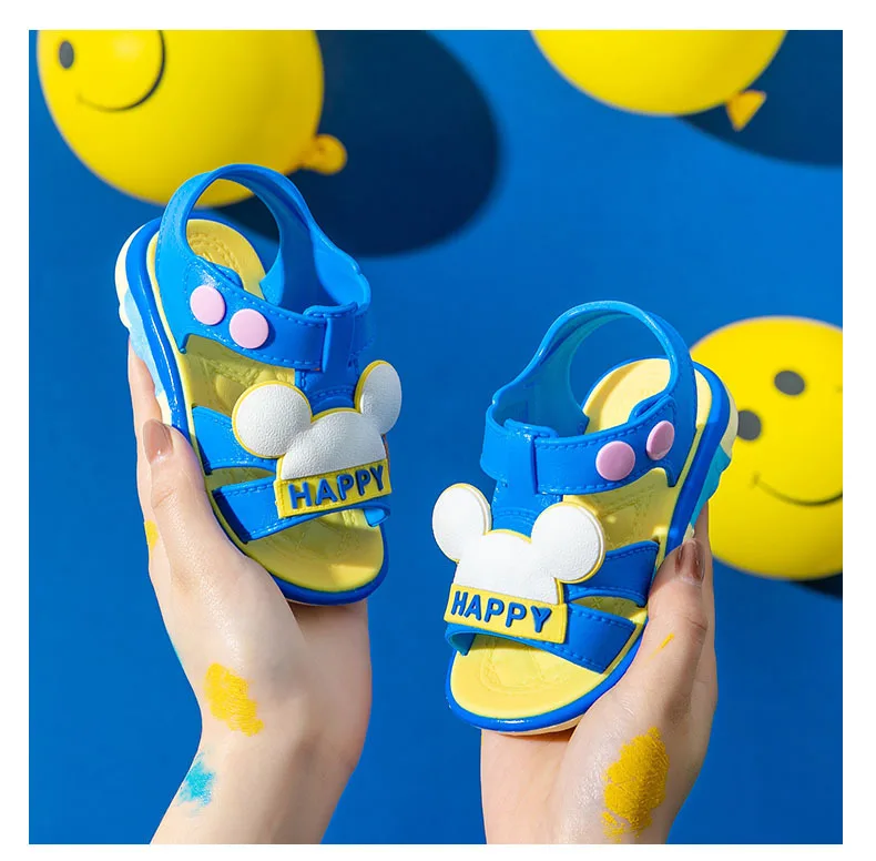 Boys Sandals Summer Kids Shoes Fashion Light Soft Flats Toddler Baby Girls Sandals Infant Casual Beach Children Shoes Outdoor girls shoes
