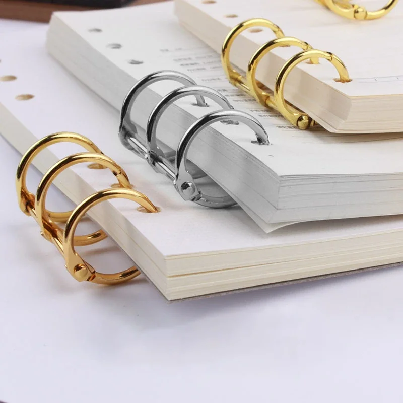 Рисунок 2 - Металлические кольца для блокнота с 3 звеньями