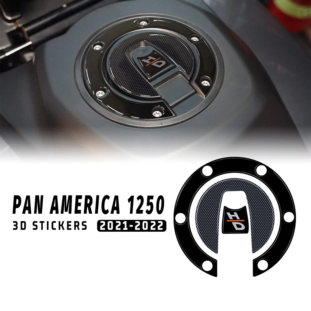 For PAN AMERICA 1250 PA1250 PANAMERICA1250 2020 2022 Stickers Frontal protection fork Sticker 3D Protector Decoration kit