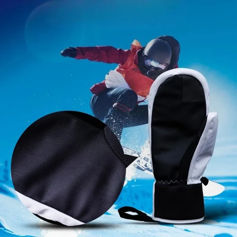 Winter Skiing Waterproof Single Board Warm Connected Finger Gloves Are Convenient and Practical Outdoor Products Protect Hands