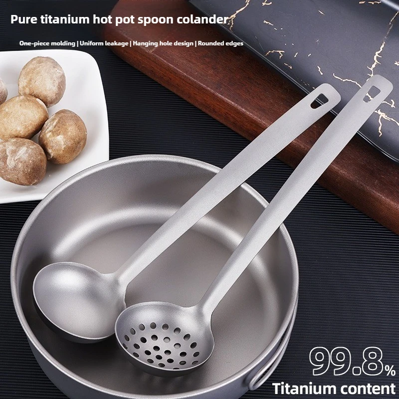 Long Handle Colander Spoon 1