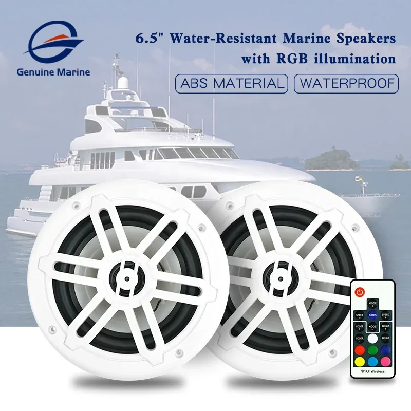 Genuine Marine Ship Yacht Speakers Marine Stereo RGB Boat Speaker