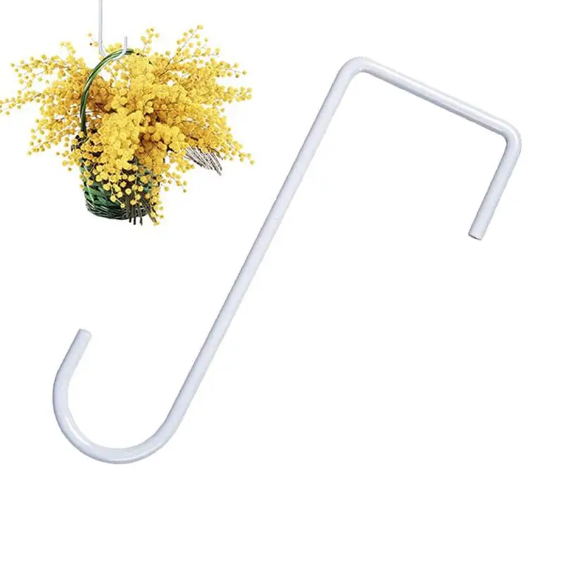 

Вешалки для забора, для кормушки птиц, фонарей, плантатор, нержавеющие наружные садовые подвесные крючки, сверхпрочный стальной органайзер для крючков для патио