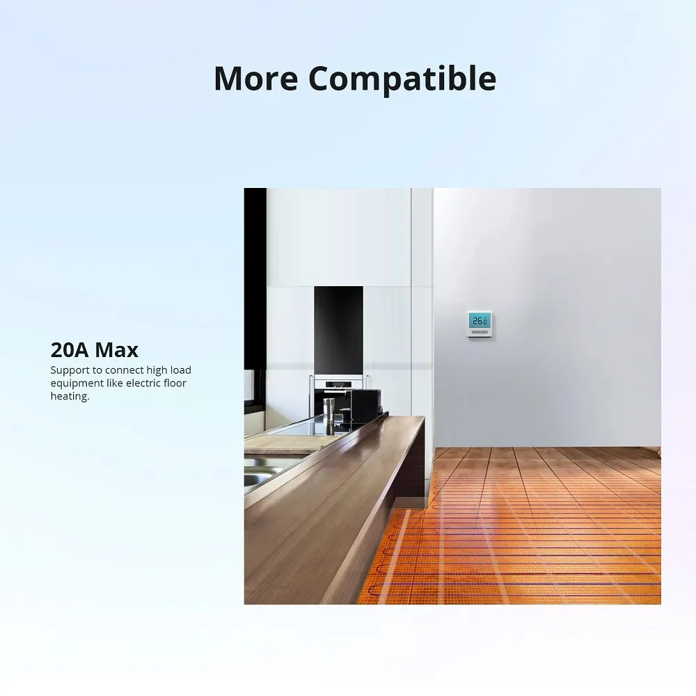 SONOFF TH Origin Wifi 스위치 컨트롤러 16/20A 온도 습도 모니터 스위치 TH10/16 업그레이드 버전 Smart Home Ewelink