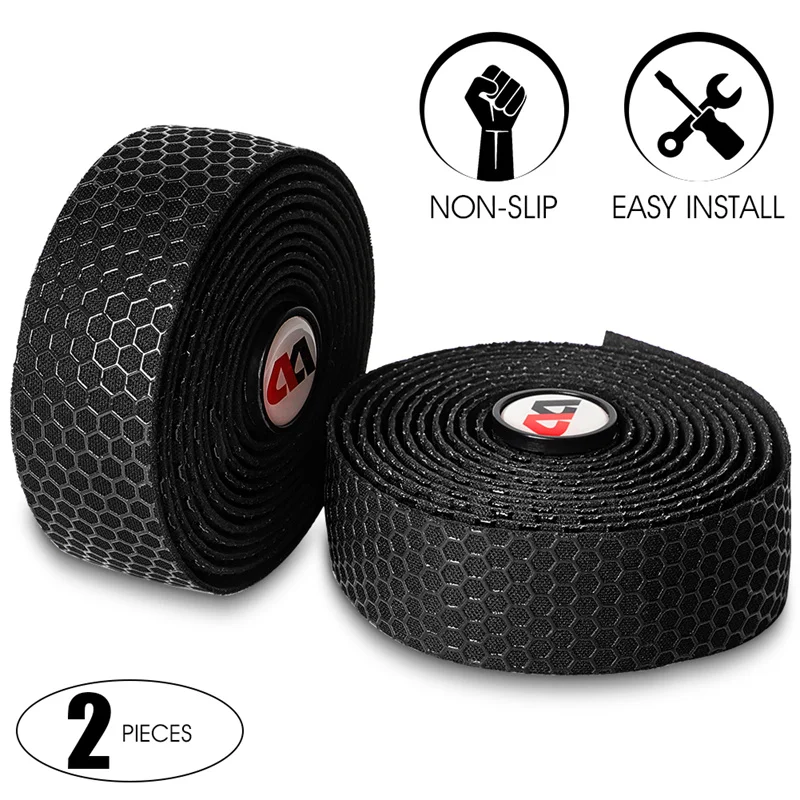 WEST BIKING Professional Soft Road Bike Handlebar Tape PU EVA Anti-slip Bike Bars Grips Tape Cycling Bicycle Handlebar