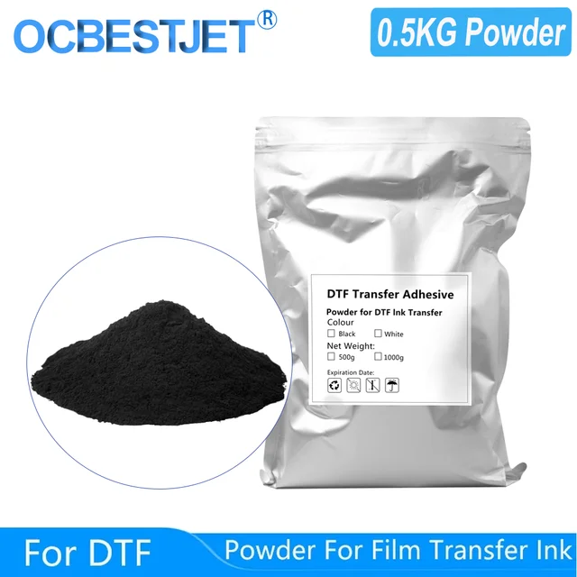 500g DTF Polyamida Powder DTF Sublimation For Directly To Film Printer Heat  Transfer Film DTF Polyamide Powder DTF Powder 0.5KG - AliExpress