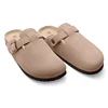 Smile PoP New Cork Clogs Slippers For Women Suede Clogs Slippers Fashion Brand Beach Slippers Outdoor Antiskid Home Slippers 1