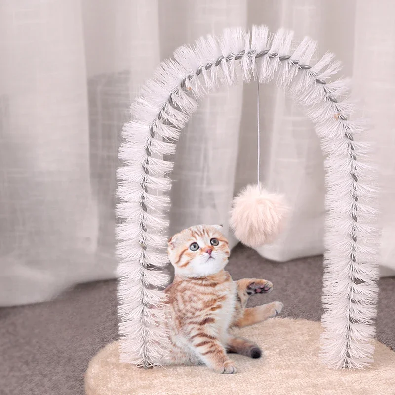 

Creative Cat Lint Remover, Household Attachment, Scratching Brush, Plush Ball, Archway, Modern, Simplicity, Pet Supplies, Fashio