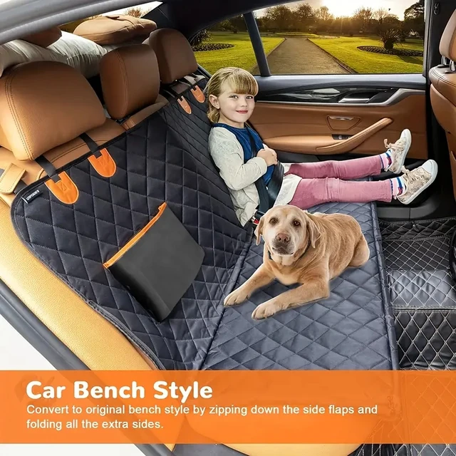 Dog Bench Car Seat Protector Universal Dog Seat Cover For Front Or