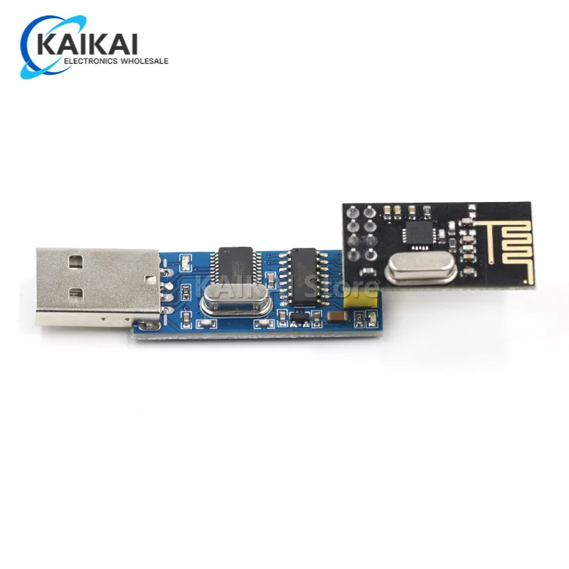 Новая плата адаптера CH340T с USB на последовательный порт + 2,4G NRF24L01 + беспроводной модуль для Arduino
